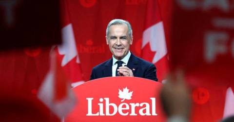 Canadas next PM Mark Carney vows to win US trade war