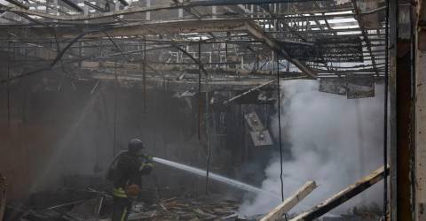 Russia launches wars largest drone attack after peace talks, Ukraine says