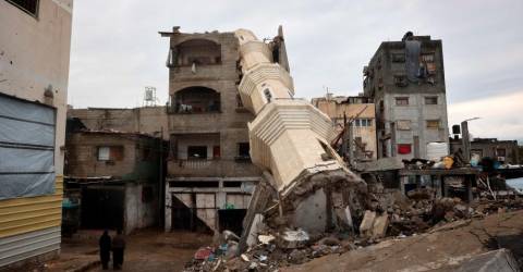 Israel says struck suspects retrieving drone in Gaza