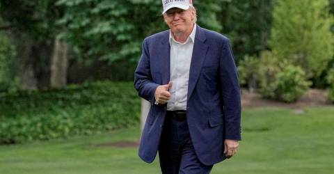 Trump says Putin ‘playing with fire’ as sanctions pressure grows