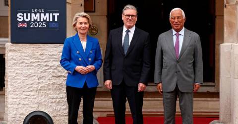 Britain agrees trade and defence reset with EU