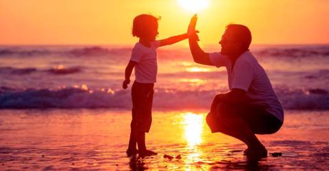 Should fathers express affection?