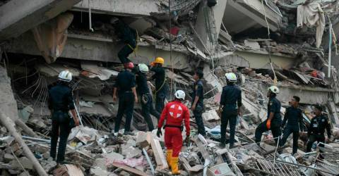Myanmar quake toll passes 1,600 as rescuers dig for survivors