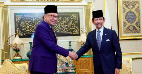 Anwar hails Brunei Sultan’s unwavering support, pledges to strengthen Malaysia-Brunei ties