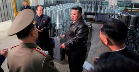 North Korea fires flurry of short-range ballistic missiles