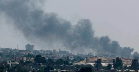 Civil defence says 21 dead in new strike on Gaza camp that Israel denies