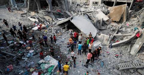 Israel says it will let food into Gaza after announcing new ground assault
