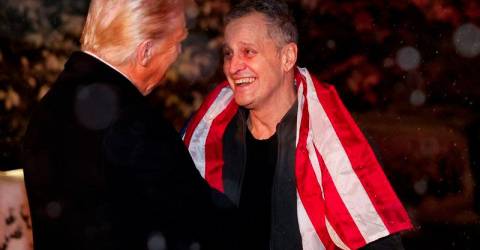 American Marc Fogel greeted by Trump after being released from prison by Russia