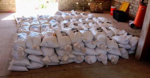 Mexico announces big meth seizure in cartel bastion