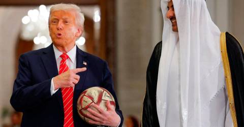 Trump says no golf, real estate talk in Saudi meetings