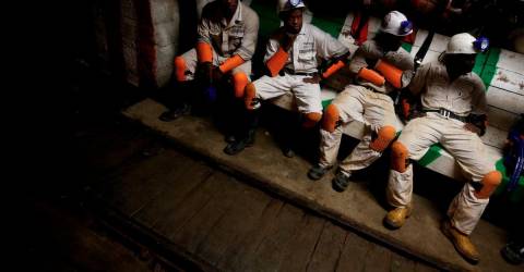 None of the 260 miners stuck underground in Sibanye accident are hurt, some emerge