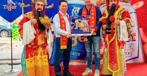 theSun welcomes Snake Year with Tiger Beer