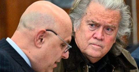 Ex-Trump aide Bannon pleads guilty in US border wall fraud case