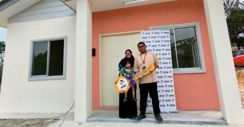 Dream come true as brothers get their own homes