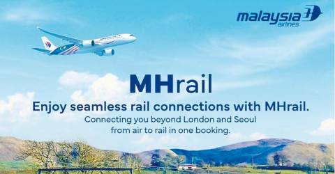 马来西亚航空与 AccesRail 合作推出 MHrail