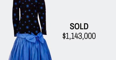 Diana’s dress fetches record-breaking price tag at auction