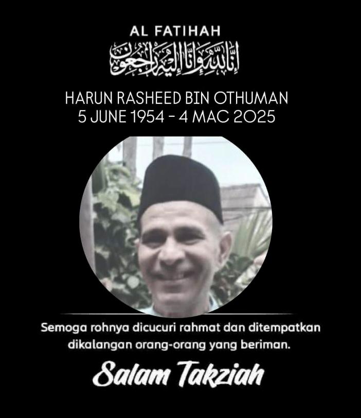 Sumber - Harun Rasheed Othman/FB