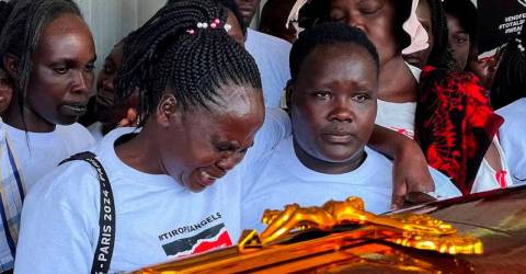 Olympic runner Cheptegei defied her violent ex. She lost her life anyway