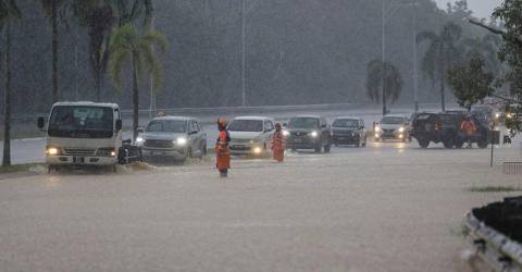 Ribut petir diramal landa 10 negeri, KL petang ini