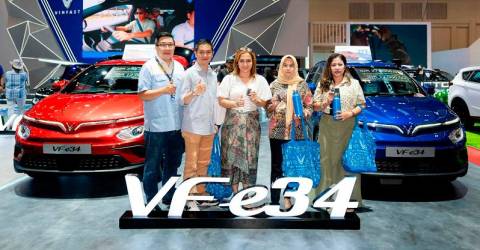 VinFast menghadirkan VF e34 batch pertama di Indonesia