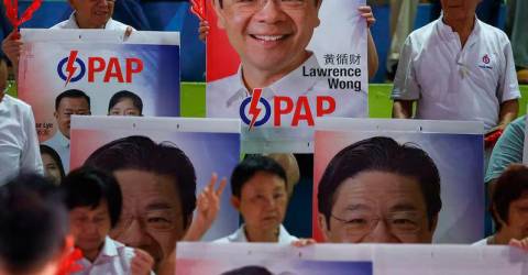 Singapore’s ruling party set for another big election victory