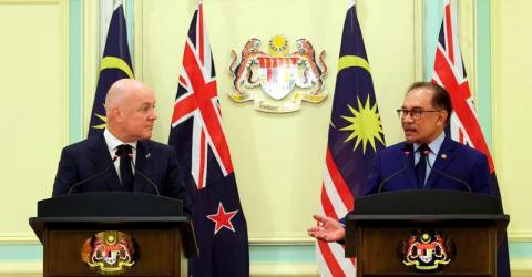 Malaysia, New Zealand sahkan komitmen kerjasama serantau di bawah FPDA