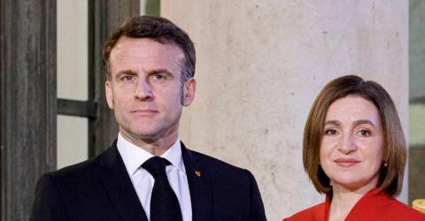 Macron slams ‘Russian attempts at destabilisation’ in Moldova