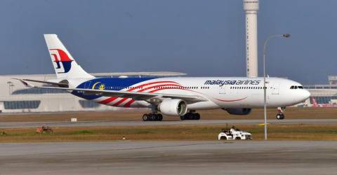 马来西亚航空因台湾台风盖米取消 MH366 和 MH367 航班