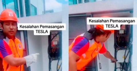 M’sian Tesla owner in hot soup for allegedly using free electricity