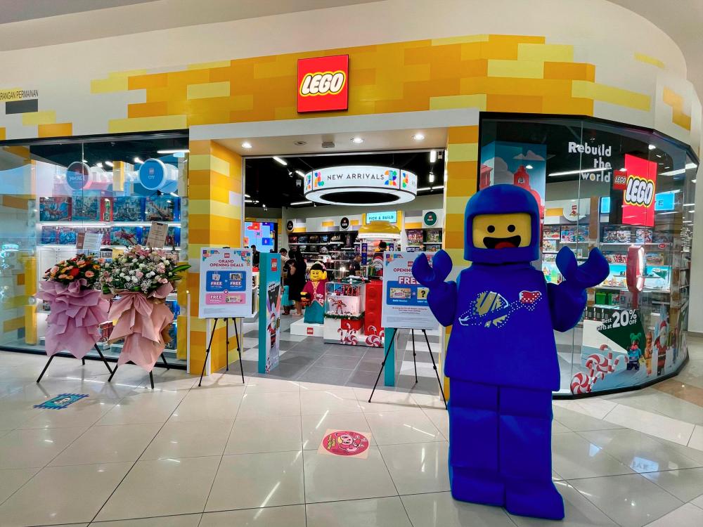 $!Lego opens its first Certified Store in Malacca at Aeon Bandaraya Melaka.