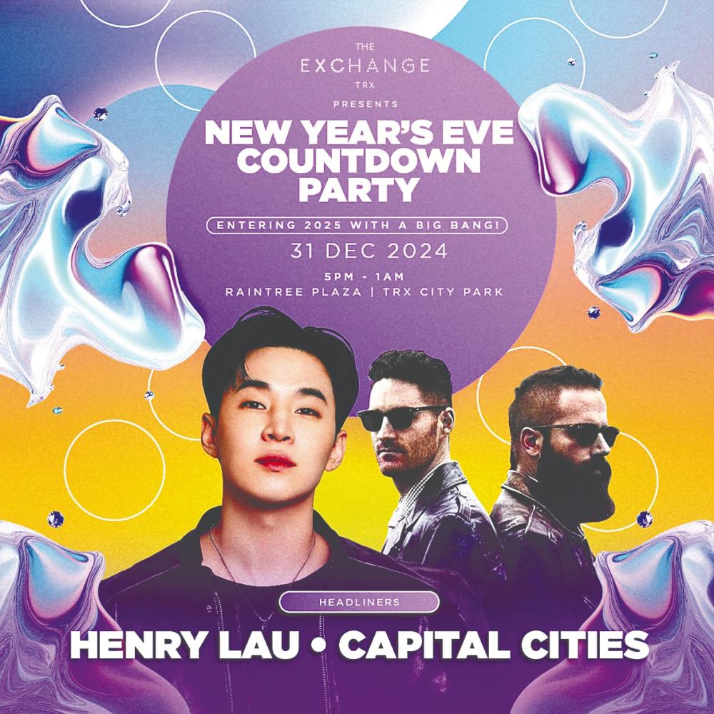 $!Countdown party with Henry Lau and Capital Cities.