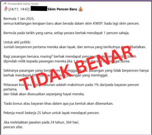 Kredit: Jabatan Perkhidmatan Awam (JPA) FB