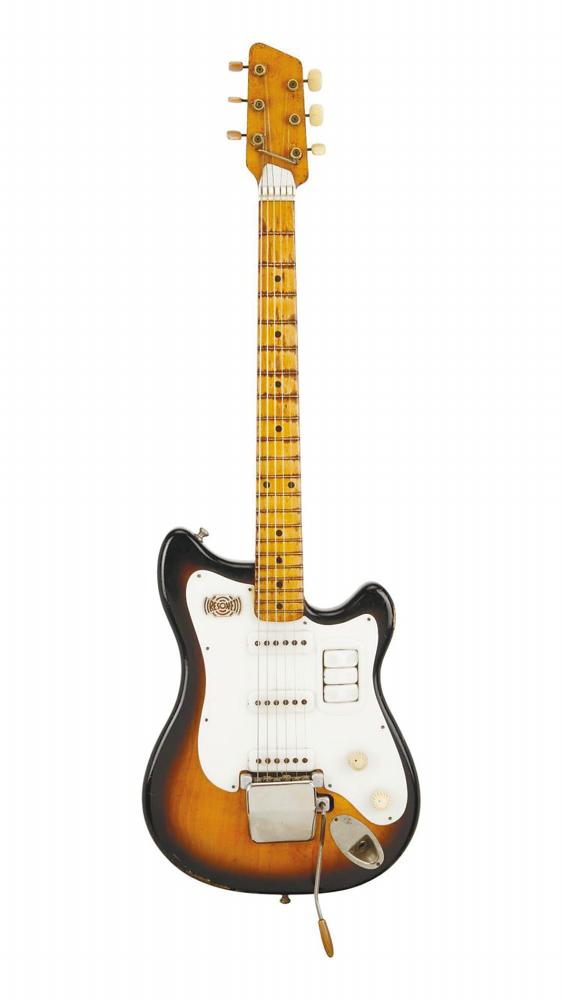 $!George Harrison’s Futurama guitar