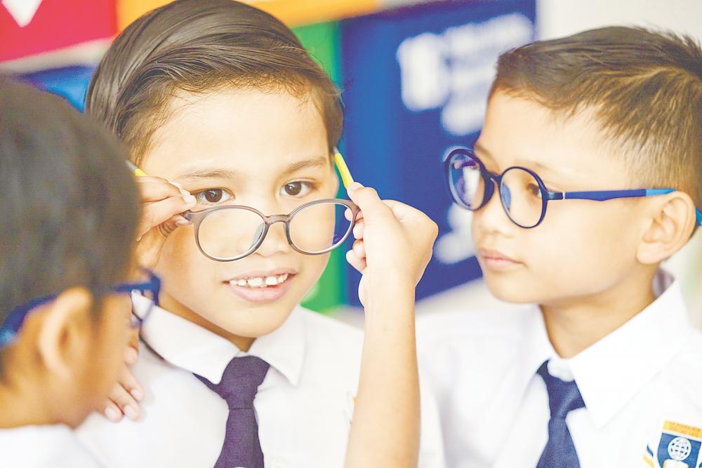 Sangeetha said once children begin school, they should undergo eye checks every two years to detect signs of impaired vision. – AMIRUL SYAFIQ/THESUN