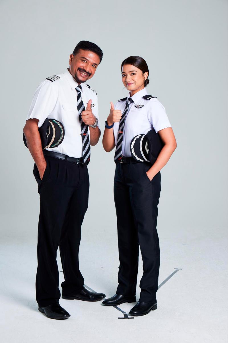 $!Feroz’s addicting passion for flying is inspiration for daughter Sarra.