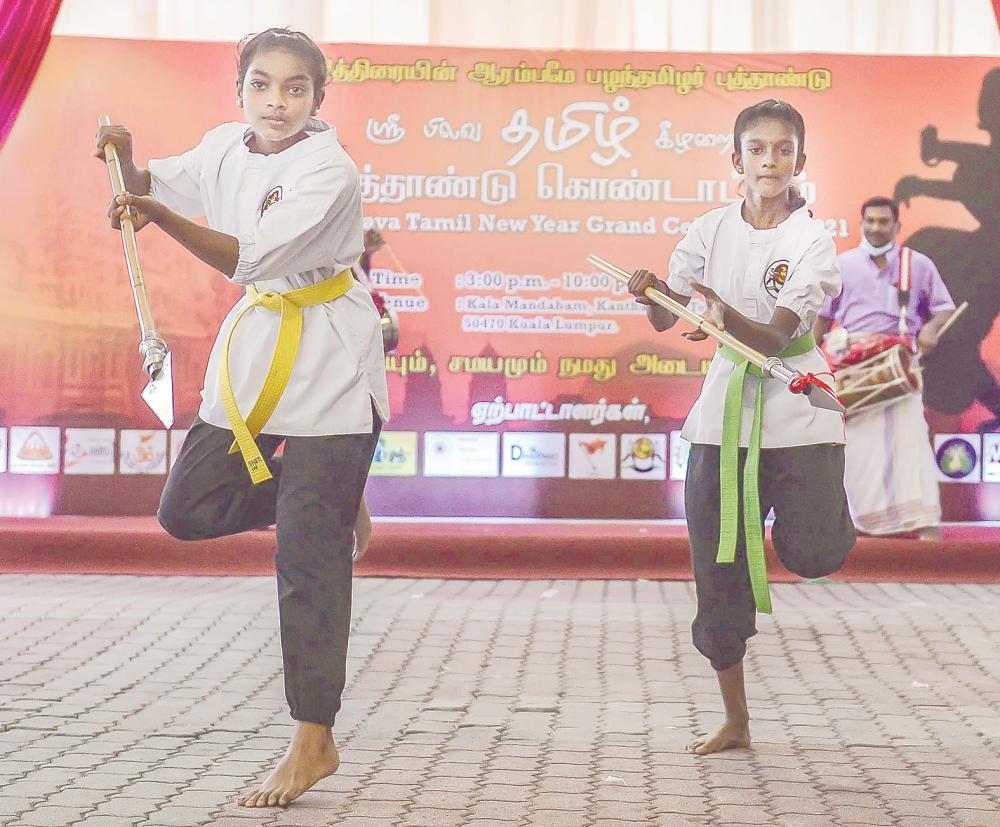 Suraess said Silambam is not just a martial art but carries deep historical, spiritual and cultural significance. – ADIB RAWI YAHYA/THESUN