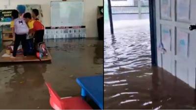 21 kindergarten students rescued following flash floods in Ampang