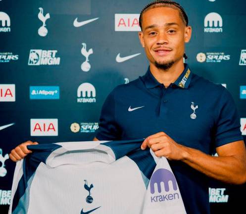 Xavi Simons. Credit: Tottenham Hotspur FB