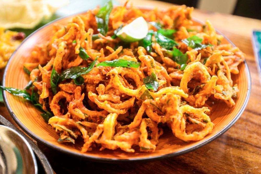 Calamari Pakora. $!Calamari Pakora.
