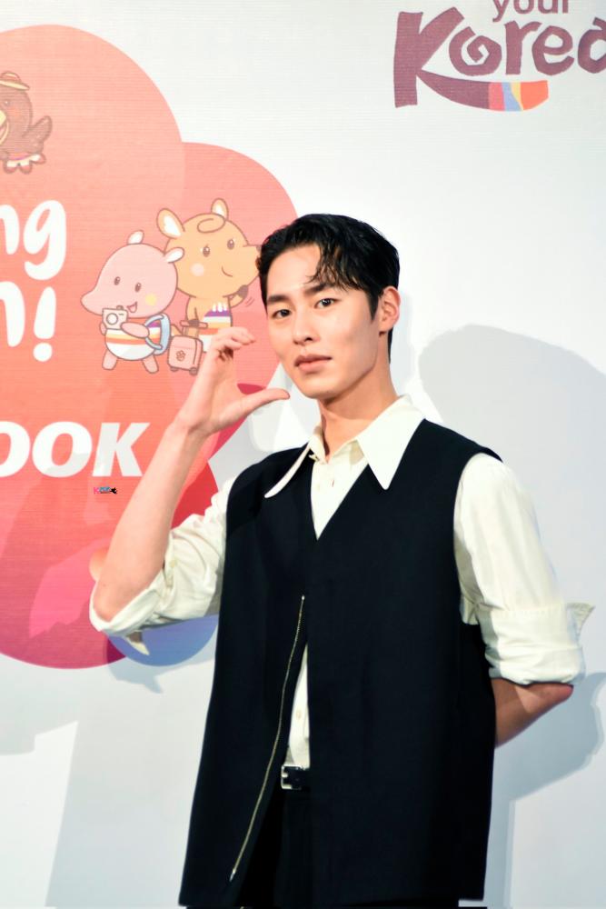 $!Jae Wook is also appointed as a member of K-friends, a group of Korea Tourism Organization online supporters during the Annyeong Kawan with Lee Jae Wook.