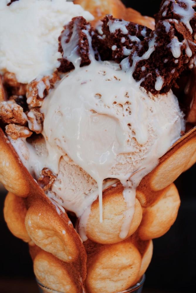 Crispy waffle cones. – PEXELS $!Crispy waffle cones. – PEXELS
