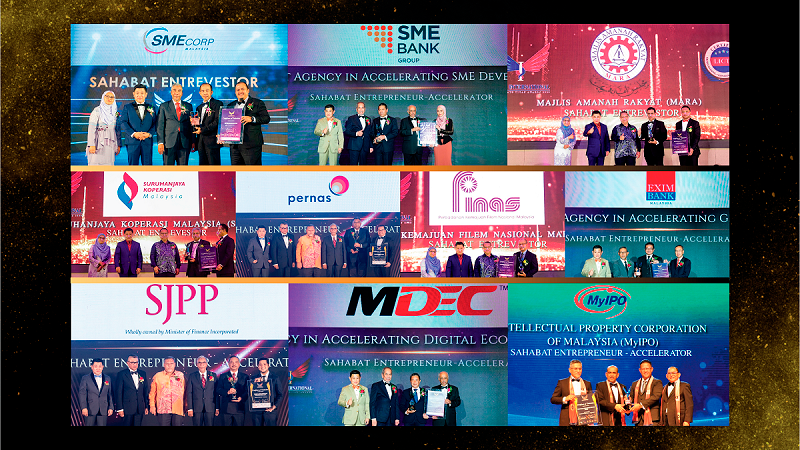 Multiple government-established entrepreneur development agencies, such as SME Corp, MARA, FINAS, SKM, SME Bank, EXIM Bank, MDEC, SJPP, PERNAS, MyIPO & etc were honored on this premier hub. $!Multiple government-established entrepreneur development agencies, such as SME Corp, MARA, FINAS, SKM, SME Bank, EXIM Bank, MDEC, SJPP, PERNAS, MyIPO & etc were honored on this premier hub.