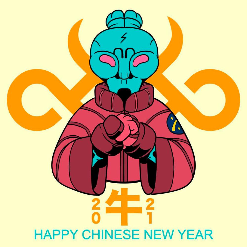 $!Kupeh’s Chinese New Year art from Korod Klothing Instagram. – PICTURE COURTESY OF KUPEH RODRIGUEZ