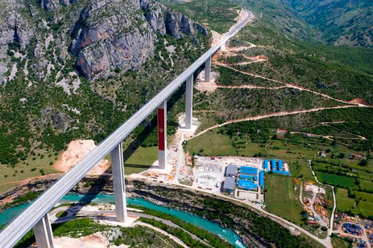 Chinese workers have spent six years carving tunnels through solid rock and raising concrete pillars above gorges and canyons in Montenegro, but the road in effect goes nowhere. — AFP