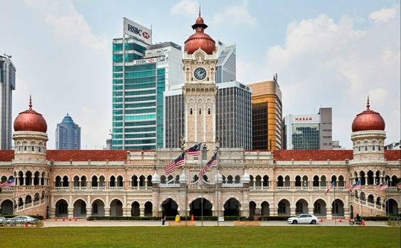 $!The clock tower of the Sultan Abdul Samad Building is a prominent landmark that was completed in 1897. – PINTERESTPIC