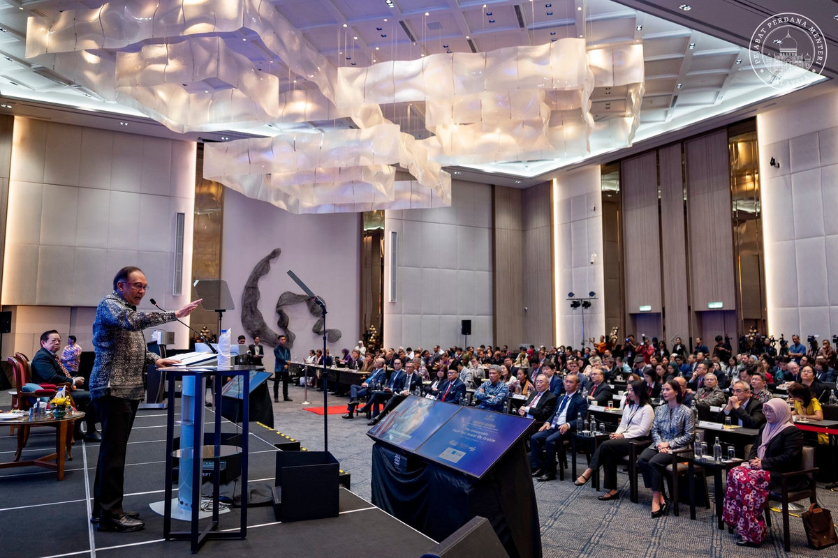 Prime Minister Datuk Seri Anwar Ibrahim said in his keynote address at the 38th Asia-Pacific Roundtable: Recalibrating Asia’s Frontiers, here today. 19 June 2025. (Credit - Anwar Ibrahim / Facebook)