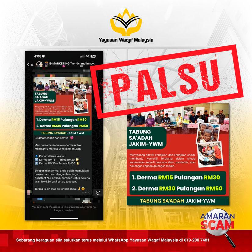 Yayasan Waqaf Malaysia/Facebook