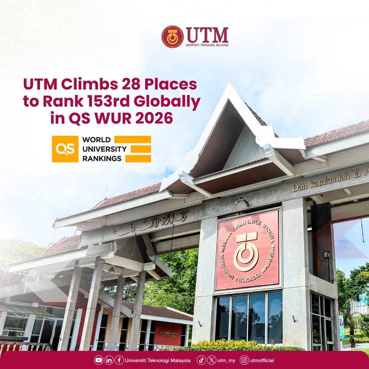 Universiti Teknologi Malaysia (UTM) / Facebook