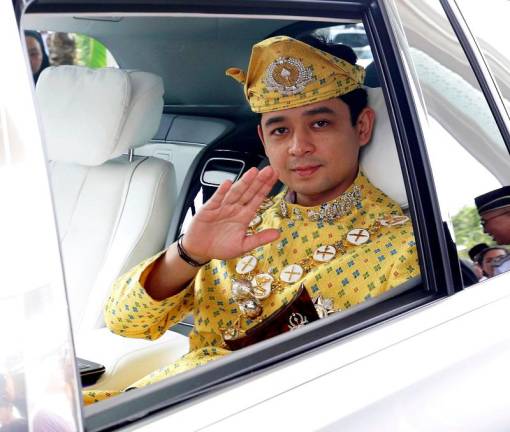 Tengku Mahkota Pahang, Tengku Hassanal Ibrahim Alam Shah Al-Sultan Abdullah Ri’ayatuddin Al-Mustafa Billah Shah. - fotoBERNAMA