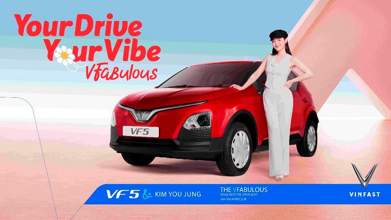 $!Kim You Jung is the brand ambassador for VinFast VF 5 electric cars in Indonesia